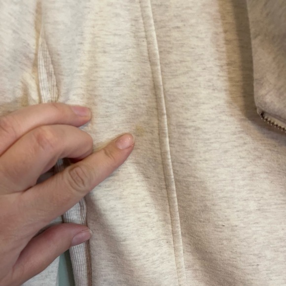 H BY HALSTON Jacket Womens 16 Plus Rib Knit Moto Rider Stretch Cotton Blend Tan - Picture 3 of 8